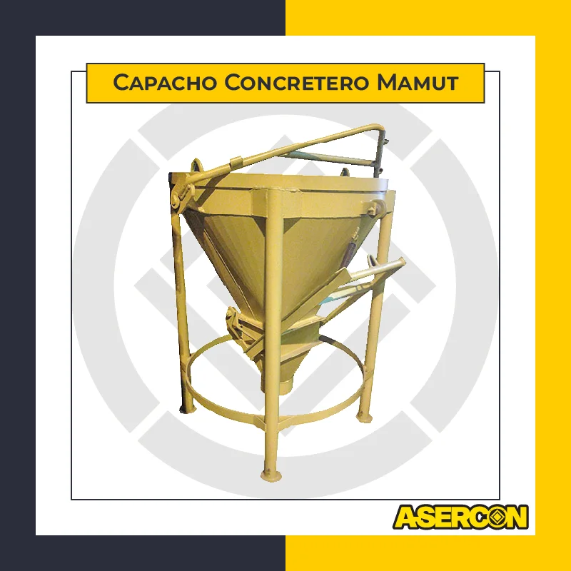 capacho concretero mamut